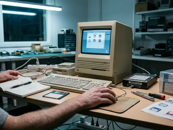 Why Custom Disk Icons Are the Most Underrated Part of a Vintage Mac Theme