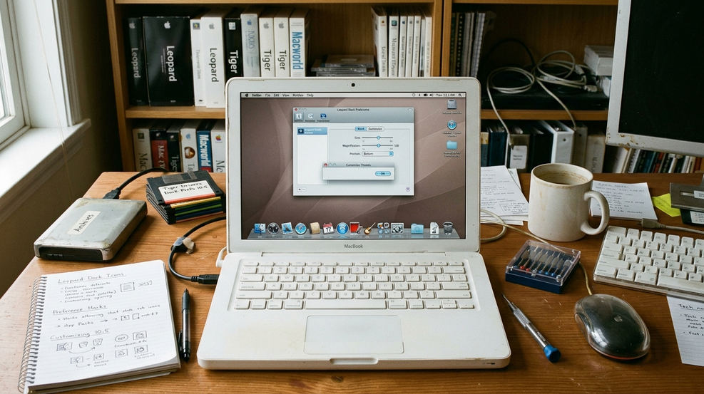 Leopard Dock Workspace