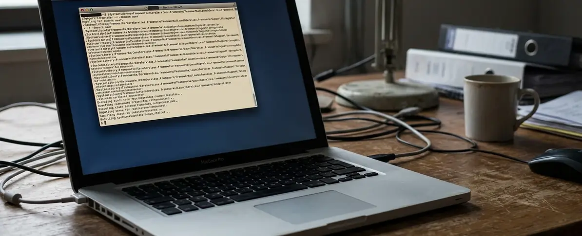 Image showing terminal process